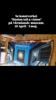 Så var då äntligen vårens 1a utställningen Floder  på  #Värmland museum redo. 10 April - 3 maj ställer vi som konstnärselever från #Kyrkeruds Projektår 25-26 ut. 
 .