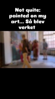 Tusen hjärtligt not quite #fengerfors för att vi fick gästa med konstkultur studierna. Det är en ära att få ge så många människor möjligheten att väcka den inre konstnären.. Med hopp om fler sådana installationer för fried